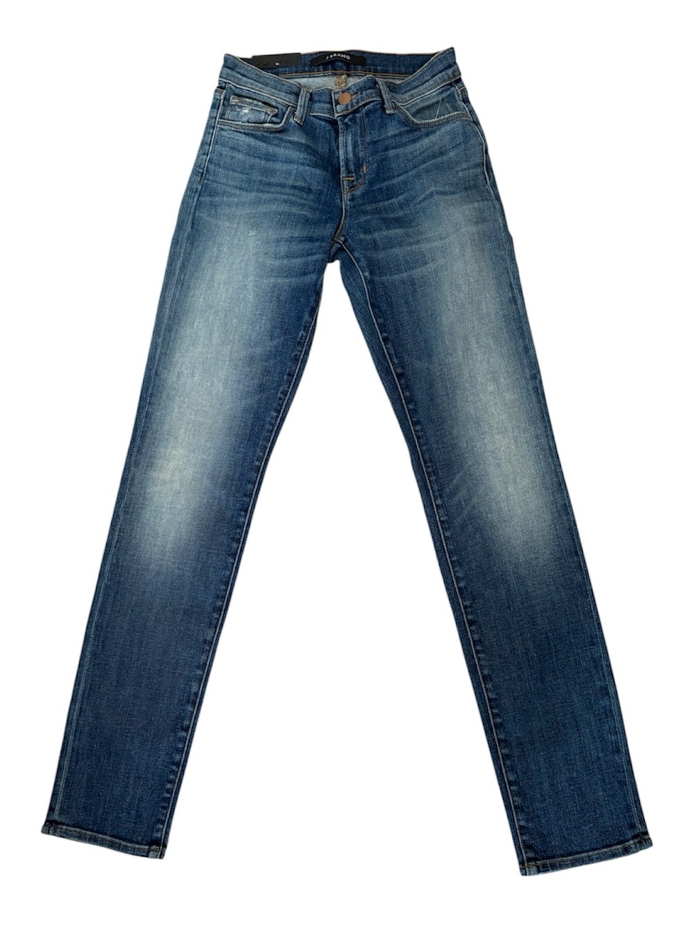 J Brand Straight Leg Mid Rise Distressed Jeans NWT SIZE 24